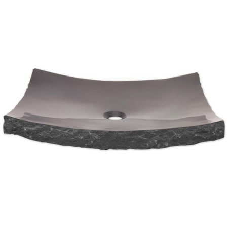 Eden Bath EB-S014BK-P Granite Zen Sink- Large Black- Black EB_S014BK-P